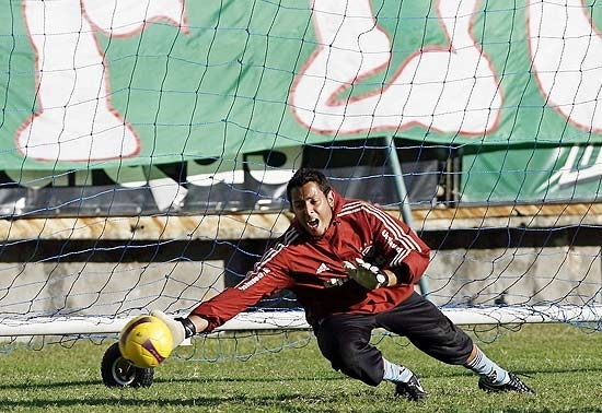 Fernando Henrique, durante treino do Fluminense